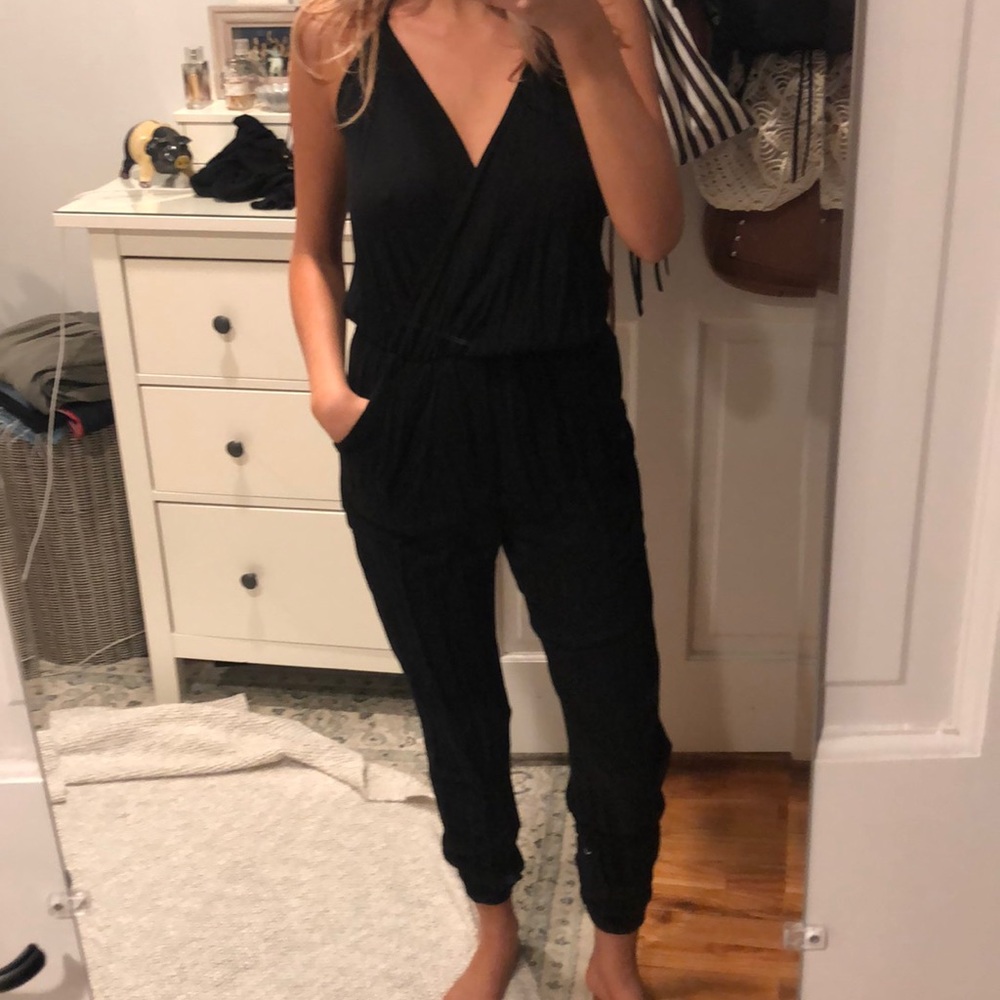 Black jumpsuit